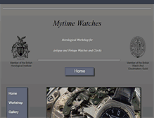 Tablet Screenshot of mytime-watches.com
